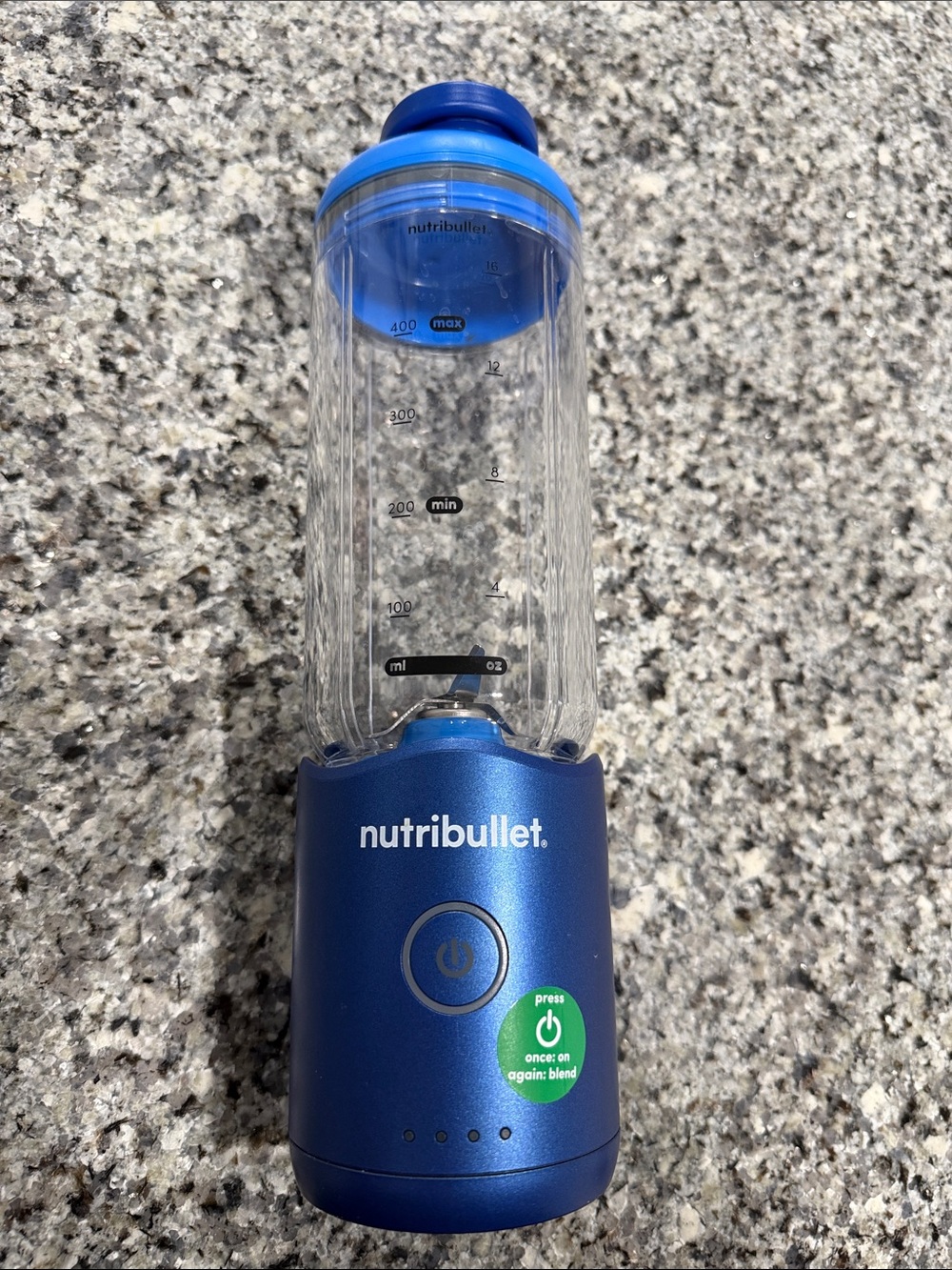 Nutribullet Blue Personal Blender - Compact Single-Serve Mixer